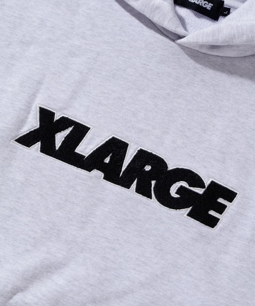 XLARGE 「XLARGE」 プルオーバーパーカー M ブラック メンズ