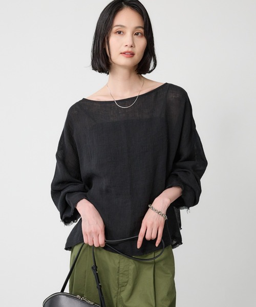 BABYLONE　ボートネック裏毛プルオーバー　4月末まで掲載 BABYLONE｜ボートネック裏毛プルオーバー | Rakuten Fashion