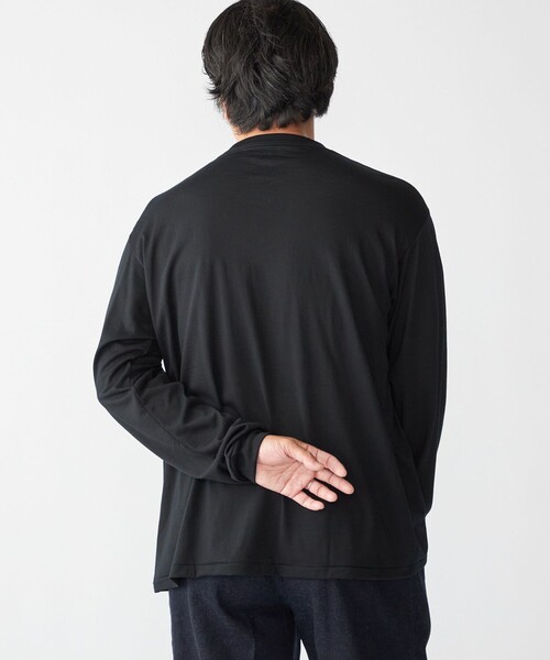 SHIPS（シップス） tシャツ Southwick Gate Labl: メリノウール ロング