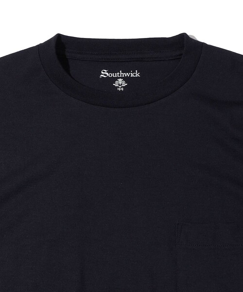 Southwick Gate Labl: メリノウール ロングスリーブ Tシャツ Southwick Gate Labl: メリノウール ロングスリーブ Tシャツ