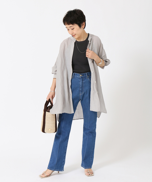 IENA 「IENA」 長袖ブラウス 38 ピンク レディース : ZOZOTOWN