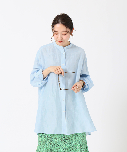 「IENA」 長袖シャツ 38 ピンク レディース IENA 「IENA」 長袖ブラウス 38 ピンク レディース : ZOZOTOWN