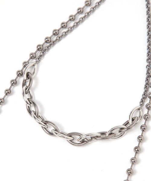 PAGEBOY（ページボーイ） ネックレス ボールチェーン2レンネックレス