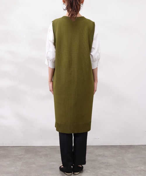 「Chez toi」 ニットベスト FREE アイボリー レディース_画像8