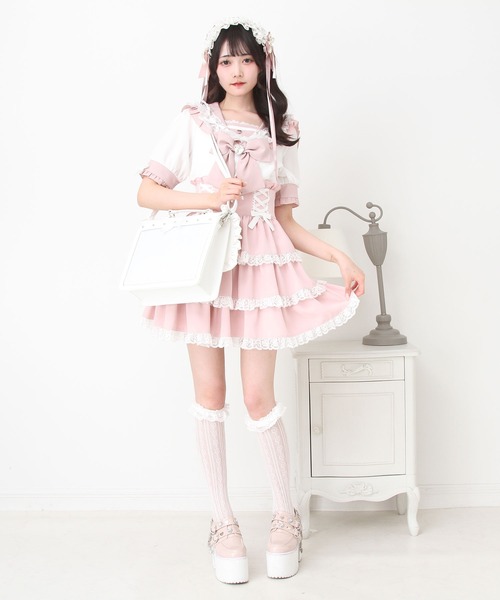 定番 DearMyLove ショルダーバッグ バッグ ときめきハートフリル トップス