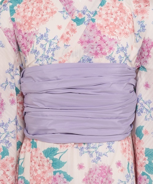 petit main 浴衣 紫陽花浴衣 キッズ 子供 女の子 : ZOZOTOWN
