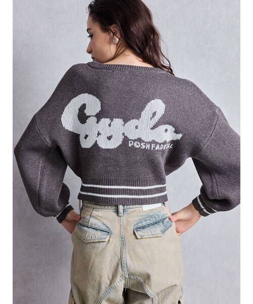 GYDA（ジェイダ） カーディガン GD LINEサマーニットカーディガン