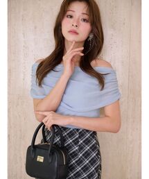 ニット セーター ドレープオフショルコンパクトニット レディース｜ZOZOTOWN Yahoo!店