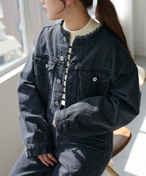 Discoat デニムジャケット レディース Discoat（ディスコート） デニムジャケット gジャン 「WEB限定」USA