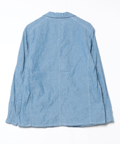 B:MING by BEAMS DANTON 長袖シャツ サイズ44 ネイビー Danton 「DANTON」 長袖シャツ「BEAMSコラボ」 40 ブルー メンズ