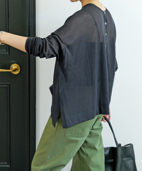 「Spick & Span」 ニットカーディガン - ベージュ レディース Spick＆Span 「Spick & Span」 ニットカーディガン FREE