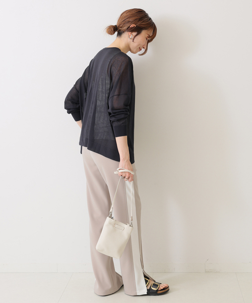 「Spick & Span」 ニットカーディガン - ベージュ レディース Spick＆Span 「Spick & Span」 ニットカーディガン FREE