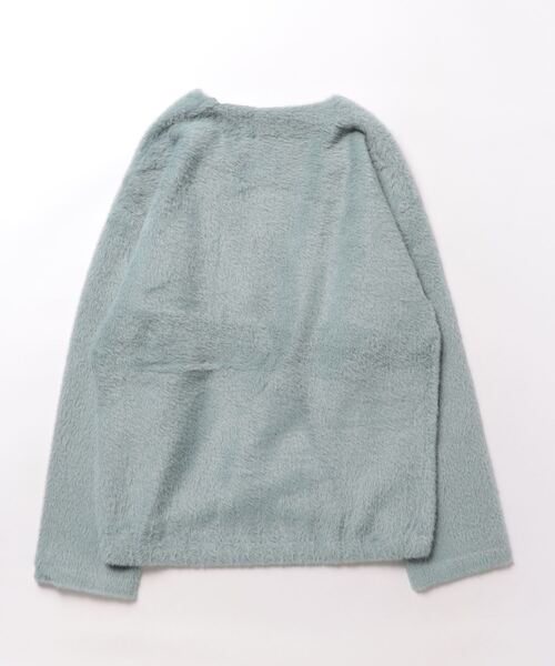 「DOUX ARCHIVES」 ニットカーディガン FREE ブルー レディース_画像2