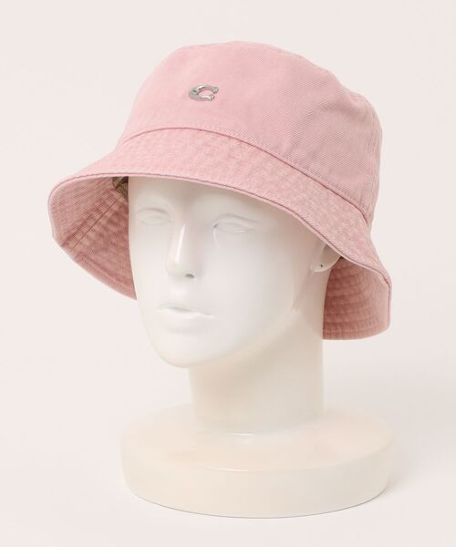 COACHレディースハッド 帽子M/L COACH 帽子 ハット キルテッド デニム バケット レディース