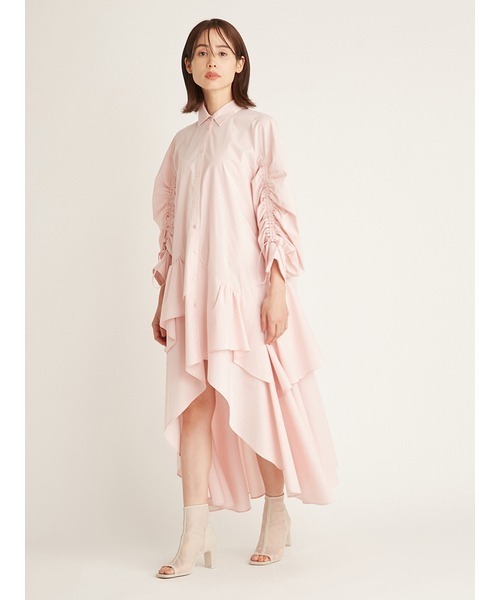SNIDEL 「SNIDEL」 シャツワンピース 1 ピンク レディース