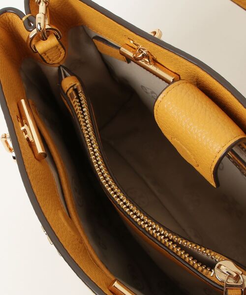 Tory Burch トリーバーチ オレンジ ツーウェイハンドバッグ TORY BURCH 「TORY BURCH」 2WAYバッグ - オレンジ レディース