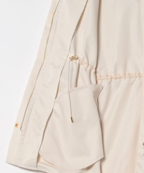 「M.deux」 マウンテンパーカー MEDIUM オフホワイト レディース