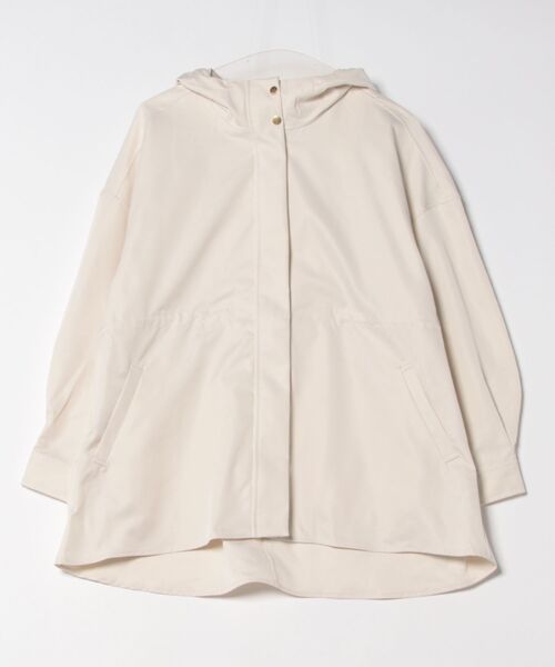 「M.deux」 マウンテンパーカー MEDIUM オフホワイト レディース