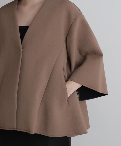 LE PHIL（ル フィル） ジャケット ノーカラージャケット ライト