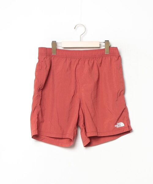 THE NORTH FACE 「THE FACE」 ショートパンツ X-LARGE レッド系