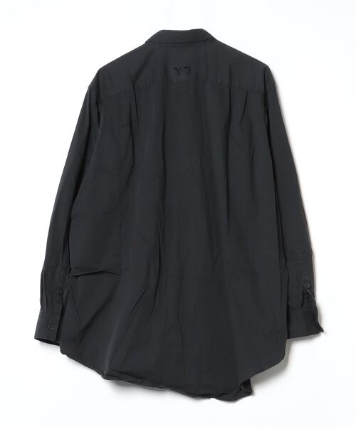 Y-3 ブラック 長袖シャツ M Y-3 「Y-3」 長袖シャツ LARGE ブラック メンズ : ZOZOTOWN