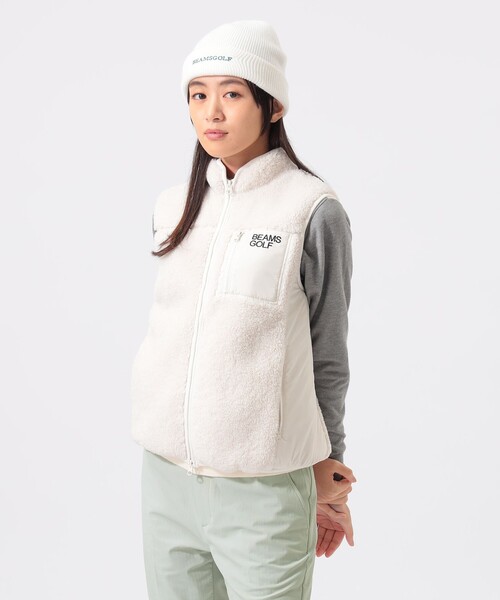 BEAMS GOLF（ビームス ゴルフ） ベスト ジレ ORANGE LABEL / 切り替え