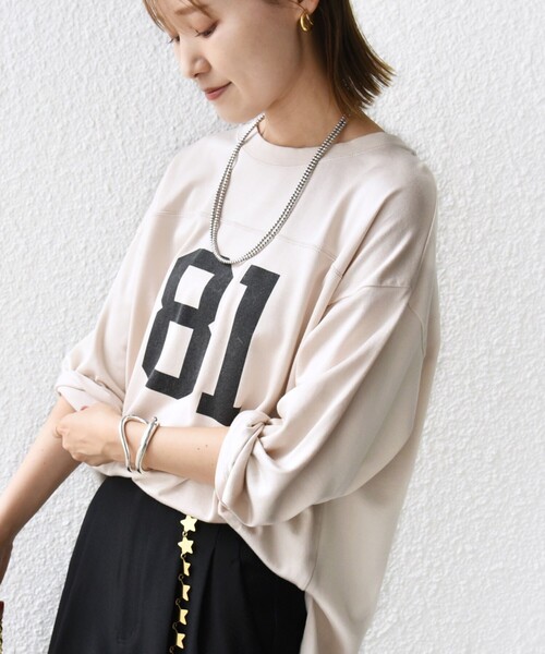 tシャツ 「SHIPS別注」81BRANCA:ナンバリング TEE レディース