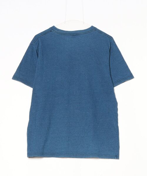 「CHUMS」 半袖Tシャツ L ブルー メンズ