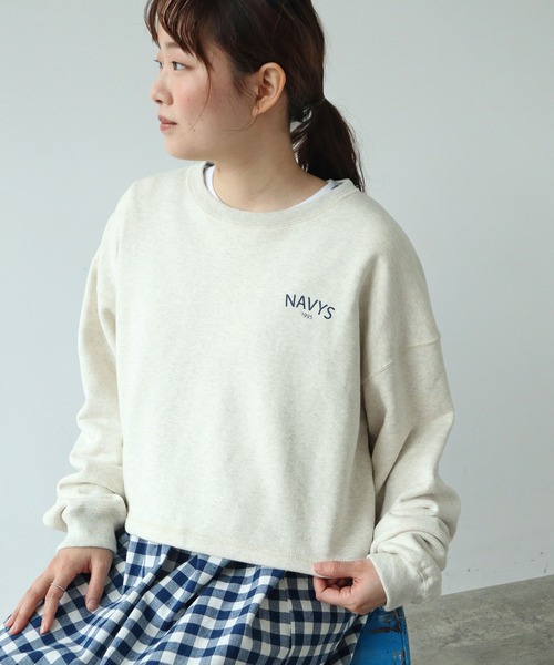 PAR ICI（パーリッシィ） トレーナー スウェット NAVYS フレンチテリー