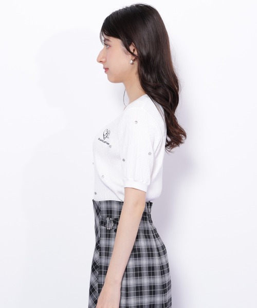 JILL by JILLSTUART【今季新品】人気完売！ミニクリアビーズニット JILL by JILL STUART（ジルバイジルスチュアート） ニット セーター