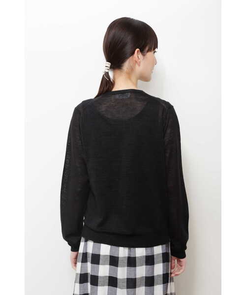 「human woman」 ニットカーディガン LARGE ベージュ系その他 レディース_画像5