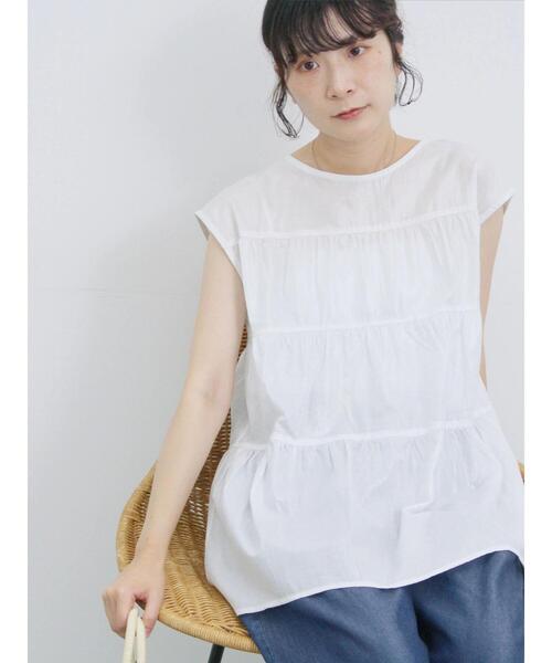 Samansa Mos2 blue（サマンサモスモスブルー） ブラウス シャツ
