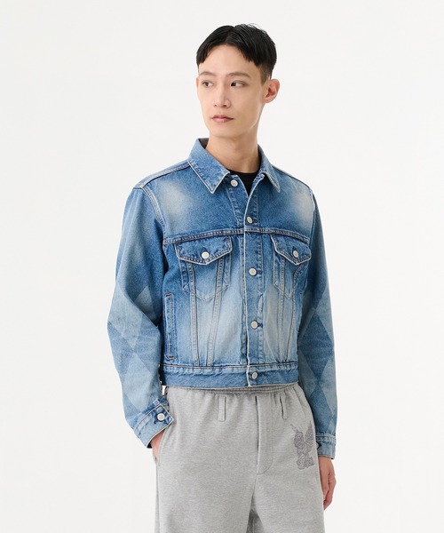 ‼️新品未使用‼️MASU MB DENIM JACKET DIAMOND 46 MASU FW25 MB DENIM JACKET DIAMOND / IND - NUBIAN