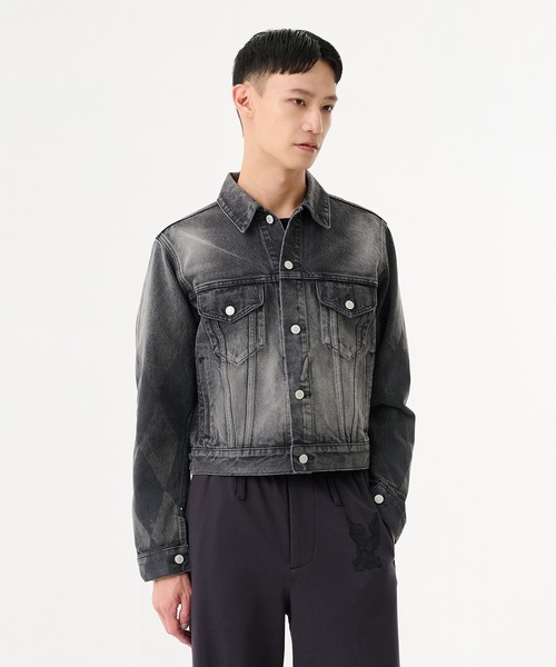 tシャツ 「MASU」MB DENIM JACKET DIAMOND メンズの画像