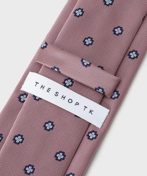 THE SHOP TK ネクタイ マルチフラワーデザインネクタイ 「洗濯機OK