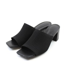 「VIVIAN」 ミュール L ブラック レディースの画像9