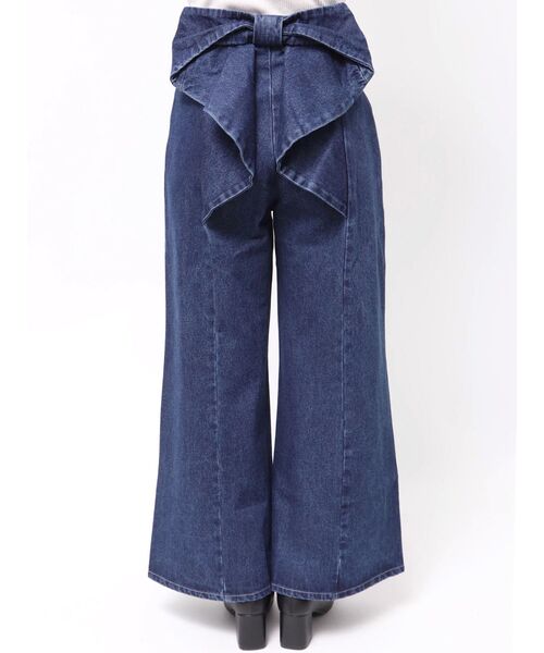 CALNAMUR（カルナムール） ジーンズ デニム デニムパンツ バックリボン