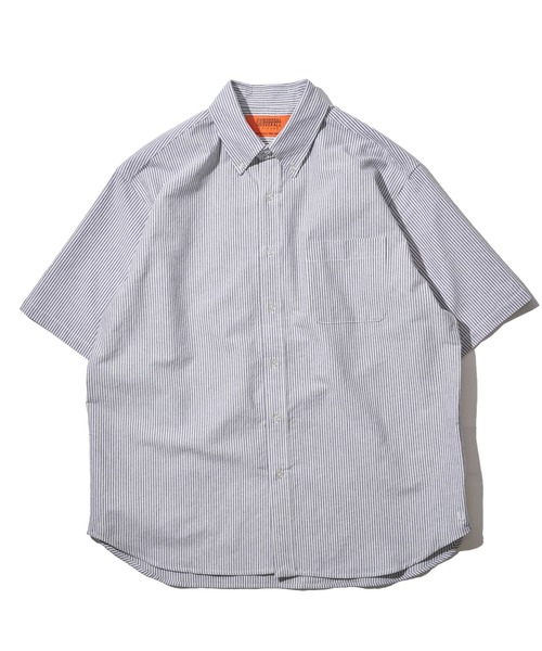 「UNIVERSAL OVERALL」 半袖シャツ X-LARGE ホワイト メンズ_画像4