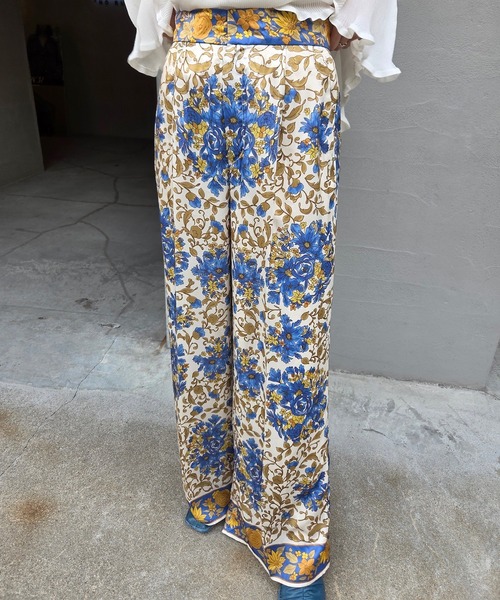 Ameri（アメリ） ワイドパンツ パンツ DAQHNE SCARF PANTS レディース