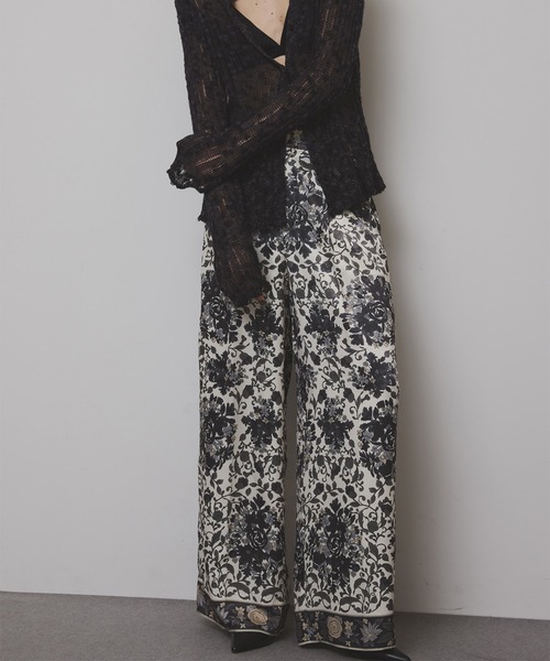 Ameri（アメリ） ワイドパンツ パンツ DAQHNE SCARF PANTS レディース