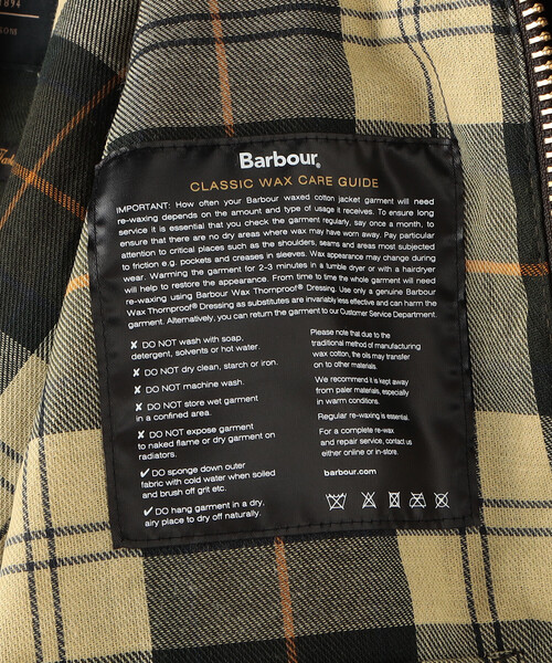 ブルゾン アウター Barbour/バブアー SPEY / スペイ ワックス ショート ジャケット / MWX1212 レディースの画像