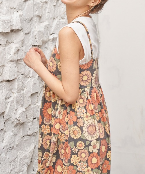 「anap mimpi」 キャミソールワンピース FREE ブラック レディース_画像7