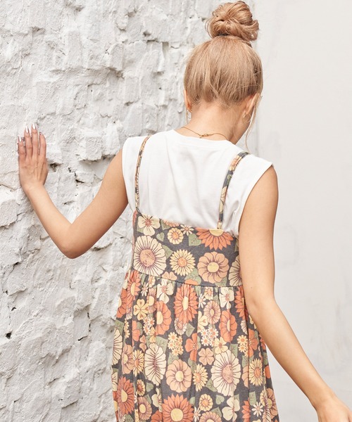 「anap mimpi」 キャミソールワンピース FREE ブラック レディース_画像9