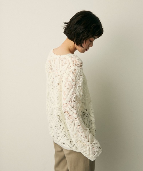 ちり　Gニット GRAFFITI CHENILLE JUMPER - Grays | ZARA United States