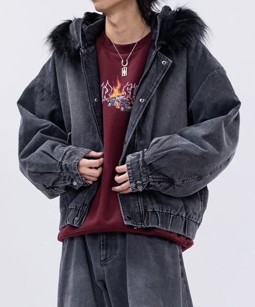 JOHN'S CLOSET（ジョンズクローゼット） ma1 ma-1 「13」フードファー