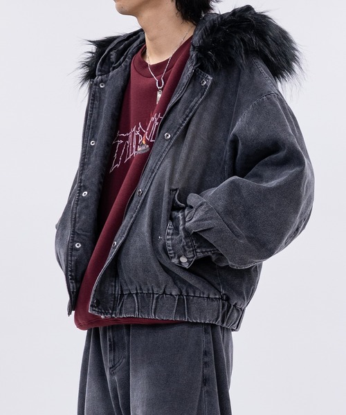 JOHN'S CLOSET（ジョンズクローゼット） ma1 ma-1 「13」フードファー