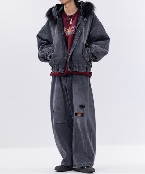 JOHN'S CLOSET（ジョンズクローゼット） ma1 ma-1 「13」フードファー