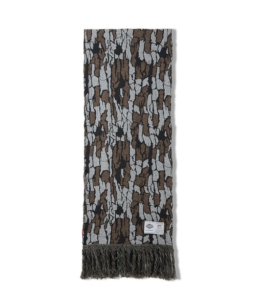 gim CONTEXT（ジムコンテキスト） マフラー Trebark Camo knit Scarf