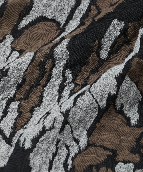マフラー Trebark Camo knit Scarf メンズ_4
