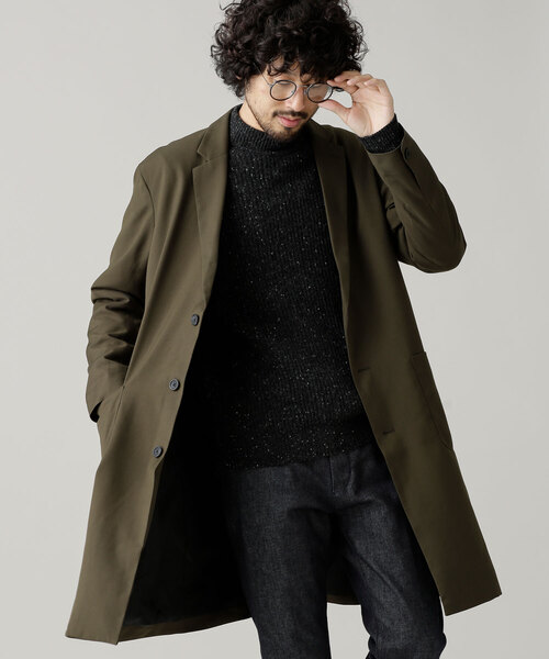 nano・universe チェスターコート NANO universe（ナノ・ユニバース） チェスターコート コート ウール